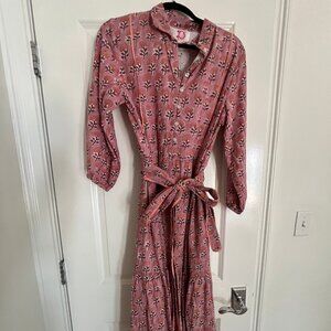 Victoria Dunn Folly Maxi LS | Tanger Turquoise XS/M